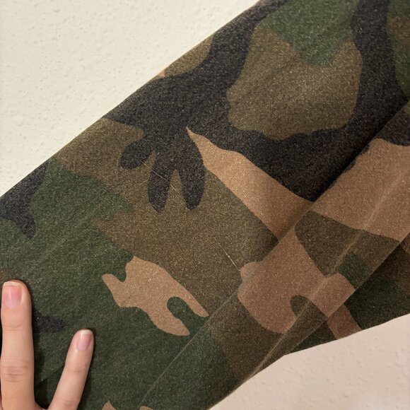 Vtg Duck Bay Camo Hunting Shirt - Men’s S – Mallard Duck, 100% Cotton - Y2K/90s - Picture 8 of 8